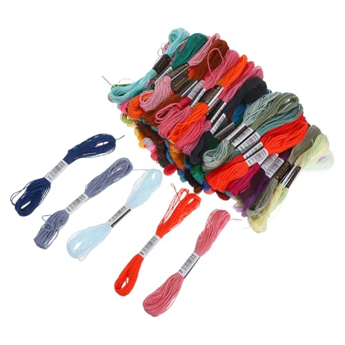 HIAKDOFT Farben Stickgarn Set Bunte Baumwollfäden für DIY Handstickerei Vielseitiges Nähgarn für Kreuzstich Armbänder Handgemachte Bastelprojekte Tragbar und Kompakt Geeignet für HIAKDOFT Farben Stickgarn Set Bunte Baumwollfäden für DIY Handstickerei Vielseitiges Nähgarn für Kreuzstich Armbänder Handgemachte Bastelprojekte Tragbar und Kompakt Geeignet für von HIAKDOFT