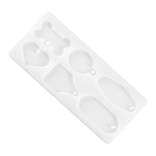 HIAKDOFT Flexible Silikonform Hundeknochen Tag Mold für Epoxidharz DIY Schmuck Basteln Wiederverwendbar Kompakt und Leicht zu Reinigen HIAKDOFT Flexible Silikonform Hundeknochen Tag Mold für Epoxidharz DIY Schmuck Basteln Wiederverwendbar Kompakt und Leicht zu Reinigen von HIAKDOFT
