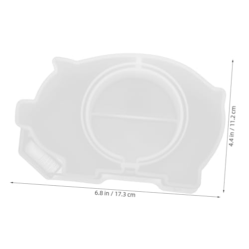 HIAKDOFT Flexibler Silikon Gießform Schwein Sparschwein DIY Geldbörse Basteln Wiederverwendbar Robustes Material Niedliche Schweinchen Form für Einzigartige Handgemachte Geschenke HIAKDOFT Flexibler Silikon Gießform Schwein Sparschwein DIY Geldbörse Basteln Wiederverwendbar Robustes Material Niedliche Schweinchen Form für Einzigartige Handgemachte Geschenke von HIAKDOFT