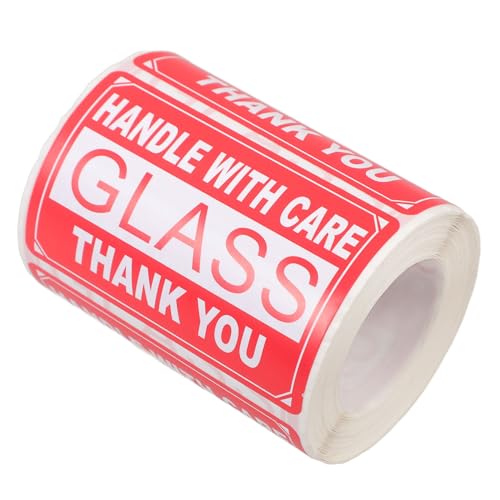 HIAKDOFT Fragile Aufkleber Selbstklebend Verpackungsetiketten Warnhinweise Zerbrechliche Gegenstände Versand Versandetiketten Leicht Entfernbar für Umzug und Paketversand HIAKDOFT Fragile Aufkleber Selbstklebend Verpackungsetiketten Warnhinweise Zerbrechliche Gegenstände Versand Versandetiketten Leicht Entfernbar für Umzug und Paketversand von HIAKDOFT