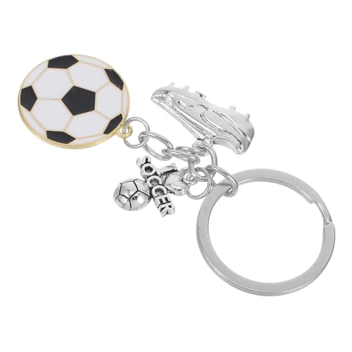 HIAKDOFT Fußball Schlüsselanhänger Fußball Party Dekorationen Fußball Party Favors Zinklegierung Weiß HIAKDOFT Fußball Schlüsselanhänger Fußball Party Dekorationen Fußball Party Favors Zinklegierung Weiß von HIAKDOFT