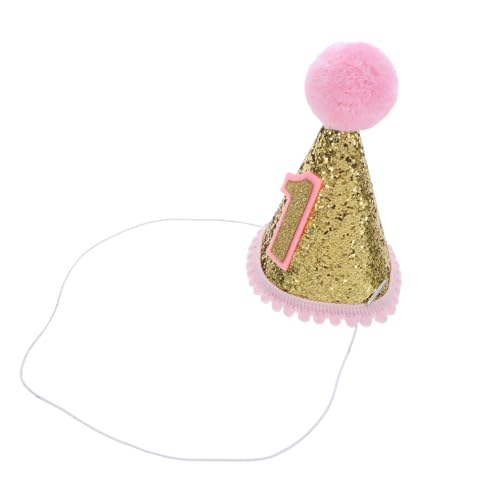 HIAKDOFT Geburtstagshut Mädchen Jahr Cone Partyhut mit Verstellbarem Gummiband EVA Material Glitzerfest für Geburtstagsfeier Dekoration HIAKDOFT Geburtstagshut Mädchen Jahr Cone Partyhut mit Verstellbarem Gummiband EVA Material Glitzerfest für Geburtstagsfeier Dekoration von HIAKDOFT