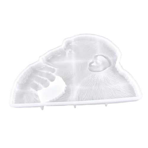 HIAKDOFT Gorilla Silikonform DIY Gießform Langlebig Flexibel für Epoxidharz Handwerk Dekoration Geschenkidee Originelles Basteln von HIAKDOFT