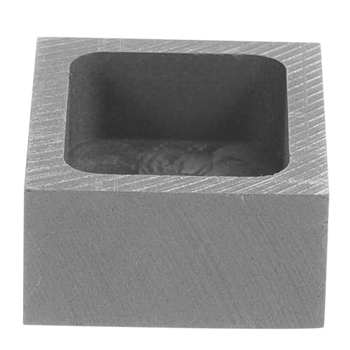 HIAKDOFT Graphit Barrenform Gießform Metallgießform für Gold Silber Kupfer Schmuckherstellung Hohe Wärmeleitfähigkeit Energiesparend für Kleine Schmelzmengen von HIAKDOFT