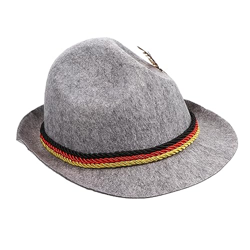 HIAKDOFT Halloween Jazz Hut Panama Stil Feder Partyhut Unisex Festival Dekoration Karneval Accessoire HIAKDOFT Halloween Jazz Hut Panama Stil Feder Partyhut Unisex Festival Dekoration Karneval Accessoire von HIAKDOFT