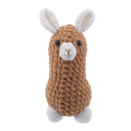 HIAKDOFT Handgefertigter Gehäkelter Alpaka-anhänger Bezaubernde Figur Stabiles Strickdesign Vielseitiger Schlüssel Rucksackanhänger Dekoratives Handgestricktes Tierornament in Karaktermotiv HIAKDOFT Handgefertigter Gehäkelter Alpaka-anhänger Bezaubernde Figur Stabiles Strickdesign Vielseitiger Schlüssel Rucksackanhänger Dekoratives Handgestricktes Tierornament in Karaktermotiv von HIAKDOFT