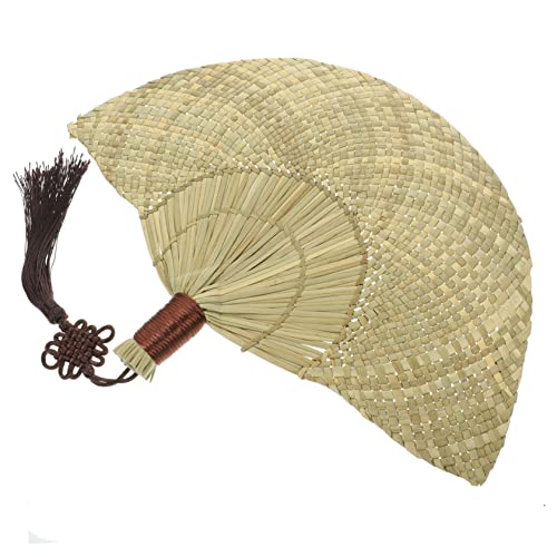 HIAKDOFT Handgefertigter Sommerfächer aus Stroh Handgewebter Dekofächer für Partys Hochzeiten Strand Kleine Handliche Kühlfächer Foto Geeignet HIAKDOFT Handgefertigter Sommerfächer aus Stroh Handgewebter Dekofächer für Partys Hochzeiten Strand Kleine Handliche Kühlfächer Foto Geeignet von HIAKDOFT