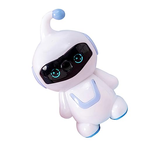 HIAKDOFT Handkurbel Bleistiftspitzer Roboter Design Langlebig Kunststoff und Tragbar für Schule und Büro von HIAKDOFT