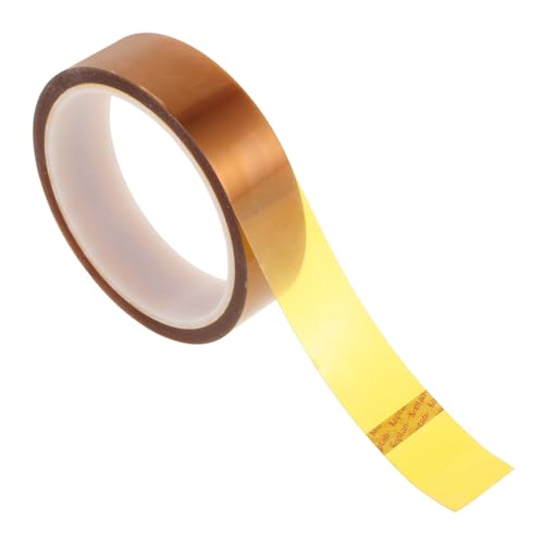 HIAKDOFT Hochtemperaturbeständiges Polyimid Klebeband Doppelseitig Hitzebeständig Isolierendes Wärmeübertragungsband für Sublimation Industrieelektronik und DIY Anwendungen HIAKDOFT Hochtemperaturbeständiges Polyimid Klebeband Doppelseitig Hitzebeständig Isolierendes Wärmeübertragungsband für Sublimation Industrieelektronik und DIY Anwendungen von HIAKDOFT