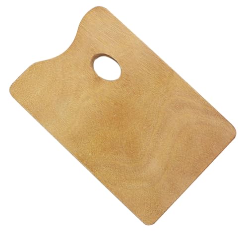 HIAKDOFT Holz Malpalette Öl und Acrylfarben Profi Künstlerpalette Vintage Stil Ölversiegelt Glatte Oberfläche mit Daumenloch für Sicheres Halten Malzubehör HIAKDOFT Holz Malpalette Öl und Acrylfarben Profi Künstlerpalette Vintage Stil Ölversiegelt Glatte Oberfläche mit Daumenloch für Sicheres Halten Malzubehör von HIAKDOFT