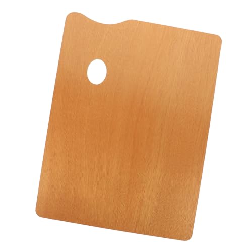 HIAKDOFT Holz Mischpalette mit Öl Beschichteter Oberfläche Vintage Malpalette für Öl und Acrylfarben Stabile Künstler Ergonomischem Daumenloch für Komfortables Mischen HIAKDOFT Holz Mischpalette mit Öl Beschichteter Oberfläche Vintage Malpalette für Öl und Acrylfarben Stabile Künstler Ergonomischem Daumenloch für Komfortables Mischen von HIAKDOFT