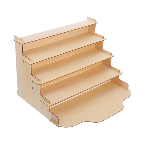 HIAKDOFT Holz grußkartenständer Stufiger Präsentationsständer mit Großzügiger Fläche Vielseitig für Geschenk Postkarten DIY unbehandelte Oberfläche für Laden Messe und Bastelstände HIAKDOFT Holz grußkartenständer Stufiger Präsentationsständer mit Großzügiger Fläche Vielseitig für Geschenk Postkarten DIY unbehandelte Oberfläche für Laden Messe und Bastelstände von HIAKDOFT