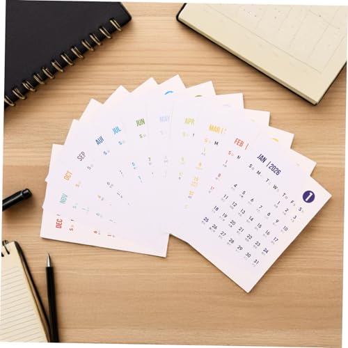 HIAKDOFT Jahresplaner Kalender Sticker Selbstklebend Monate Diy für Schule Büro Zuhause Wand Kühlschrank Geeignet HIAKDOFT Jahresplaner Kalender Sticker Selbstklebend Monate Diy für Schule Büro Zuhause Wand Kühlschrank Geeignet von HIAKDOFT