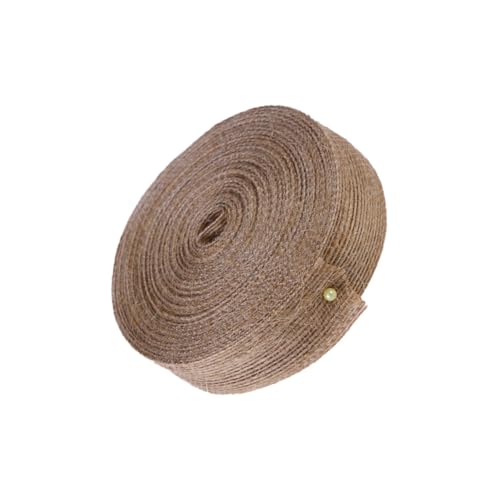 HIAKDOFT Jute Webbing Band Breit Naturbraun Langlebiges Vielseitiges Bastelband für Dekoration Geschenkverpackung DIY Handwerk und Inneneinrichtung HIAKDOFT Jute Webbing Band Breit Naturbraun Langlebiges Vielseitiges Bastelband für Dekoration Geschenkverpackung DIY Handwerk und Inneneinrichtung von HIAKDOFT