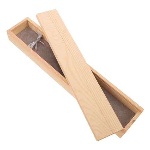 HIAKDOFT Kalligraphie Pinsel Geschenkbox Langlebigem Holz Kompakte Aufbewahrung für Einzelne Pinsel Platzsparend mit Schützendem Deckel für Künstler Studenten und Professionelle HIAKDOFT Kalligraphie Pinsel Geschenkbox Langlebigem Holz Kompakte Aufbewahrung für Einzelne Pinsel Platzsparend mit Schützendem Deckel für Künstler Studenten und Professionelle von HIAKDOFT