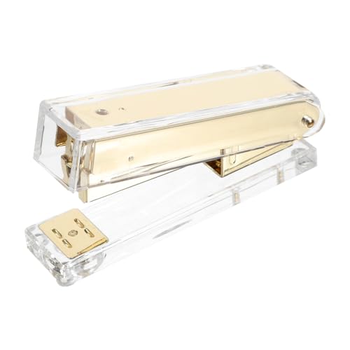HIAKDOFT Kleiner Transparenter Handtacker mit Patentierter Präzisionsmechanik Vielseitiger Bürohefter für Schule und Büro Stabiler Desktop Tacker für Schnelles Heften von Papierstapeln HIAKDOFT Kleiner Transparenter Handtacker mit Patentierter Präzisionsmechanik Vielseitiger Bürohefter für Schule und Büro Stabiler Desktop Tacker für Schnelles Heften von Papierstapeln von HIAKDOFT