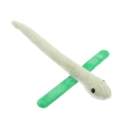 HIAKDOFT Kleines Grünes Schlangenarmband Animal-slap-armbänder Gefülltes Schlagarmband Plüschtier-schlagarmband Ohrfeigenarmbänder Tiere Tierarmbänder Stofftierarmband Pp Baumwolle Green HIAKDOFT Kleines Grünes Schlangenarmband Animal-slap-armbänder Gefülltes Schlagarmband Plüschtier-schlagarmband Ohrfeigenarmbänder Tiere Tierarmbänder Stofftierarmband Pp Baumwolle Green von HIAKDOFT