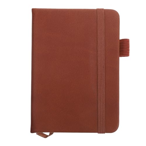 HIAKDOFT Kleines Notizbuch Pocket Journal Braunes Tragbares Notizheft mit Linierten Multifunktionales Memo Pad für Büro Schule und Tägliche Notizen HIAKDOFT Kleines Notizbuch Pocket Journal Braunes Tragbares Notizheft mit Linierten Multifunktionales Memo Pad für Büro Schule und Tägliche Notizen von HIAKDOFT