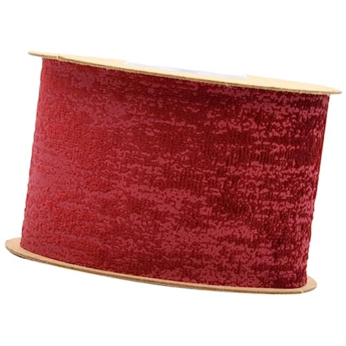 HIAKDOFT Kontrastfarbiges Geschenkband Dunkelrot Weiches Langlebiges Stoffband für Geschenkverpackung Partydekoration DIY Basteln Schleifen Haarbänder und Hochzeitsdeko HIAKDOFT Kontrastfarbiges Geschenkband Dunkelrot Weiches Langlebiges Stoffband für Geschenkverpackung Partydekoration DIY Basteln Schleifen Haarbänder und Hochzeitsdeko von HIAKDOFT