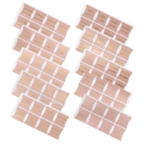 HIAKDOFT Leder bibelindex tabs mit Rosen gold Blanko stickern Langlebige Bibelaufkleber für Männer und Frauen Praktische für Bibelstudium und Dekoration HIAKDOFT Leder bibelindex tabs mit Rosen gold Blanko stickern Langlebige Bibelaufkleber für Männer und Frauen Praktische für Bibelstudium und Dekoration von HIAKDOFT