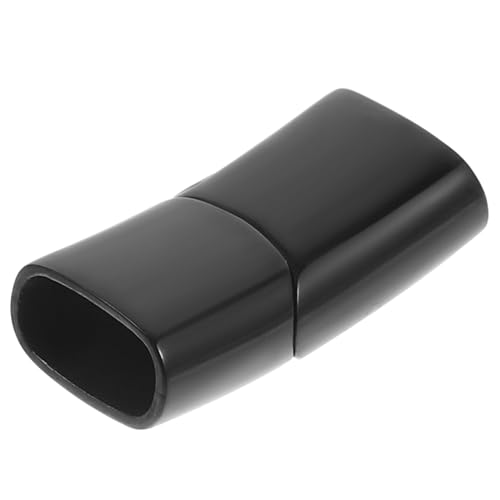 HIAKDOFT Magnetverschluss Armbandverschluss Robustes Lederband Verschluss DIY Schmuckverbinder Magnetische Schmuckverschluss Schnalle für Halskette Armband Anhänger Schwarz HIAKDOFT Magnetverschluss Armbandverschluss Robustes Lederband Verschluss DIY Schmuckverbinder Magnetische Schmuckverschluss Schnalle für Halskette Armband Anhänger Schwarz von HIAKDOFT