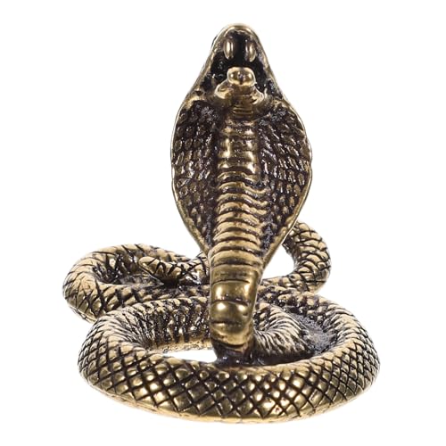 HIAKDOFT Messing Schlange Figur Vintage Messingkunst Skulptur Dekorative Schlange Deko für Zuhause Büro Desktop Sammler HIAKDOFT Messing Schlange Figur Vintage Messingkunst Skulptur Dekorative Schlange Deko für Zuhause Büro Desktop Sammler von HIAKDOFT