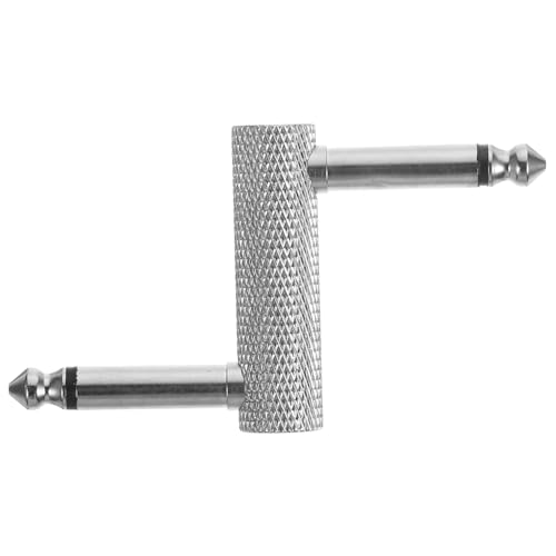 HIAKDOFT Metall Gitarren Pedal Verbinder Z förmiger Audio Anschlussstecker Kompakte Platzsparend Für Effektgeräte und Pedalboard Zubehör von HIAKDOFT