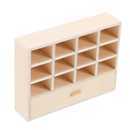 HIAKDOFT Miniatur Holz Schrank mit Schubladen Unbehandeltes Puppenhaus Möbel DIY Feine Verarbeitung Für Wohnzimmer und Schlafzimmer Puppenhaus Zubehör HIAKDOFT Miniatur Holz Schrank mit Schubladen Unbehandeltes Puppenhaus Möbel DIY Feine Verarbeitung Für Wohnzimmer und Schlafzimmer Puppenhaus Zubehör von HIAKDOFT