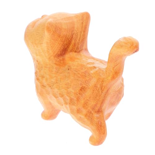 HIAKDOFT Miniatur-katzenstatue Aus Holz, Niedliche Wandelnde Katze, Modellierornament, Holzhandwerk HIAKDOFT Miniatur-katzenstatue Aus Holz, Niedliche Wandelnde Katze, Modellierornament, Holzhandwerk von HIAKDOFT