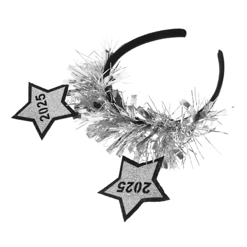 HIAKDOFT Neujahrs-thema-stirnband, Festival-haarspange, 2025, Frohes Neues Jahr, Kopfbedeckung, Mitbringsel HIAKDOFT Neujahrs-thema-stirnband, Festival-haarspange, 2025, Frohes Neues Jahr, Kopfbedeckung, Mitbringsel von HIAKDOFT