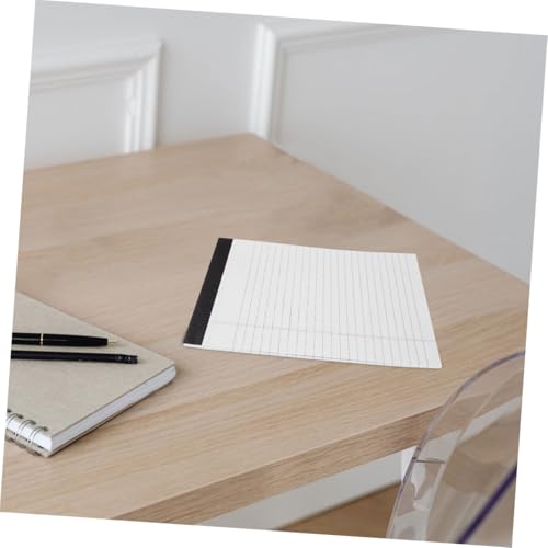 HIAKDOFT Notizblock Liniert Legal Pad mit Abreißbaren Blättern Tragbares Schreibpad für Planung To Do Listen und Persönliche Notizen Weißes Papier Klebefrei für Büro und Schule von HIAKDOFT