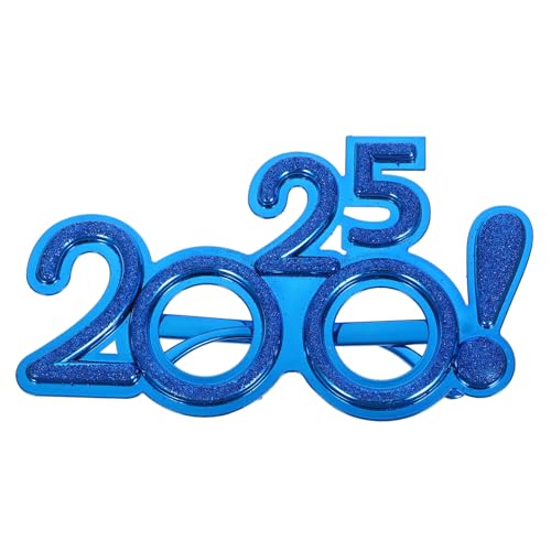 HIAKDOFT Partybrille aus Leichtem Lustige und Verrückte Scherzbrille für Erwachsene Auffällige Dekoration für Silvester Festival Tanz und Fotoshooting von HIAKDOFT