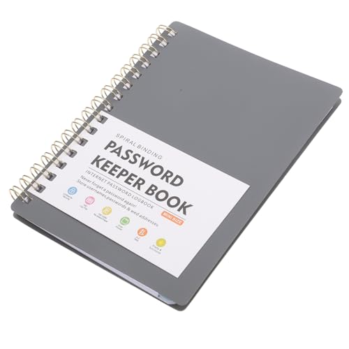 HIAKDOFT Passwortbuch mit Farbigen Alphabet Registerkarten Handliches Notizbuch zur Sicheren Organisation von Website Logins Benutzernamen und Passwörtern Praktischer Passwort Organizer für HIAKDOFT Passwortbuch mit Farbigen Alphabet Registerkarten Handliches Notizbuch zur Sicheren Organisation von Website Logins Benutzernamen und Passwörtern Praktischer Passwort Organizer für von HIAKDOFT