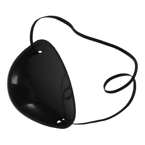 HIAKDOFT Piraten Augenmaske Piratenkostüm Augenklappe Cosplay Piratenmasken Piraten Augenklappen Piratenkostüm Zubehör Piratenzubehör Piratenkostüm Stoff Schwarz von HIAKDOFT