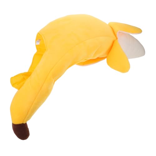 HIAKDOFT Plüsch Bananenhut Lustige Kostüm Mütze Weiches Material für Erwachsene Tropisches Party Zubehör Vielseitig für Halloween Karneval Verkleidung HIAKDOFT Plüsch Bananenhut Lustige Kostüm Mütze Weiches Material für Erwachsene Tropisches Party Zubehör Vielseitig für Halloween Karneval Verkleidung von HIAKDOFT