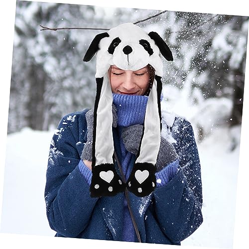 HIAKDOFT Plüsch Tierhut mit Beweglichen Ohren Lustige Kostüm Requisite für Erwachsene und Leichte Party und Festtags Kopfbedeckung Bequemes Material für Cosplay und Feierlichkeiten HIAKDOFT Plüsch Tierhut mit Beweglichen Ohren Lustige Kostüm Requisite für Erwachsene und Leichte Party und Festtags Kopfbedeckung Bequemes Material für Cosplay und Feierlichkeiten von HIAKDOFT