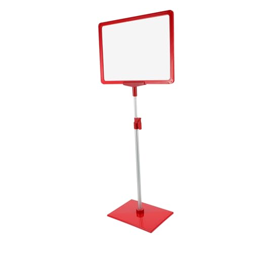 HIAKDOFT Poster Rahmen Aluminium Aufsteller Höhenverstellbar PVC Folie Stabiler Stand für Werbung Schilder Displays im Einzelhandel und Geschäft HIAKDOFT Poster Rahmen Aluminium Aufsteller Höhenverstellbar PVC Folie Stabiler Stand für Werbung Schilder Displays im Einzelhandel und Geschäft von HIAKDOFT