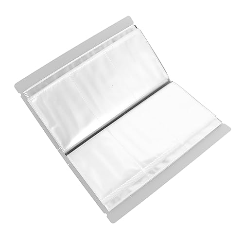 HIAKDOFT Postkarten Aufbewahrungsalbum aus PP Material für Flugtickets und Konzertkarten Transparentes Leichtes Design für Sammler und Fans von HIAKDOFT