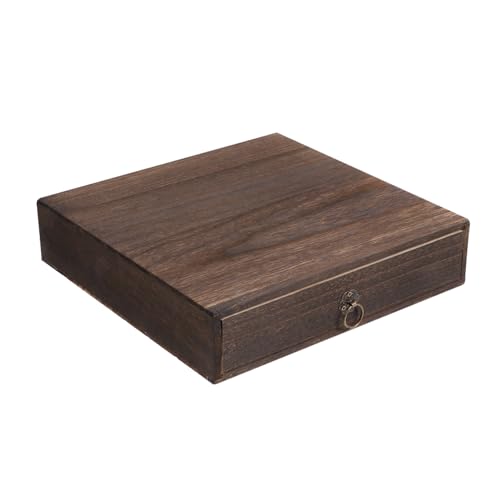HIAKDOFT Retro Stil Schubladenbox aus Massivem Holz Einlagiger Desktop Organizer Vintage Aufbewahrungsbox für Schreibtisch als Dekorative und Praktische Lösung für Büro und Zuhause HIAKDOFT Retro Stil Schubladenbox aus Massivem Holz Einlagiger Desktop Organizer Vintage Aufbewahrungsbox für Schreibtisch als Dekorative und Praktische Lösung für Büro und Zuhause von HIAKDOFT