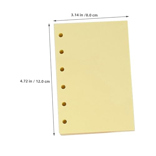 HIAKDOFT Ringbuch Einlagen Farbige Liniertes Papier Dickes Nachfüllpapier für Ringordner Vielseitig Kompatibel Blanko für Notizen und Kreative Gestaltung HIAKDOFT Ringbuch Einlagen Farbige Liniertes Papier Dickes Nachfüllpapier für Ringordner Vielseitig Kompatibel Blanko für Notizen und Kreative Gestaltung von HIAKDOFT