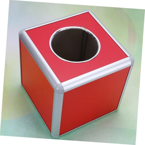 HIAKDOFT Rote Losbox aus Aluminiumlegierung Multifunktionale Spiel Spendenbox Mittlere für Party Büro und Jahresfeier Robuste Wahlurne zur Aufbewahrung von Losen und Zufällige Farbe HIAKDOFT Rote Losbox aus Aluminiumlegierung Multifunktionale Spiel Spendenbox Mittlere für Party Büro und Jahresfeier Robuste Wahlurne zur Aufbewahrung von Losen und Zufällige Farbe von HIAKDOFT