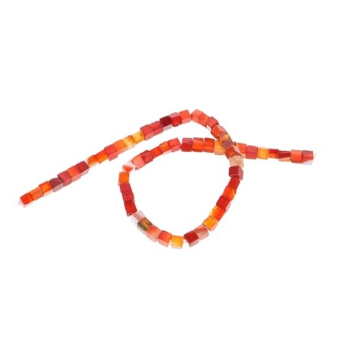 HIAKDOFT Rote Quarz Würfel Abstandshalter Perlen Stabile Quadratische Steinperlen für Schmuckherstellung Armband Halskette DIY Bastelperlen HIAKDOFT Rote Quarz Würfel Abstandshalter Perlen Stabile Quadratische Steinperlen für Schmuckherstellung Armband Halskette DIY Bastelperlen von HIAKDOFT