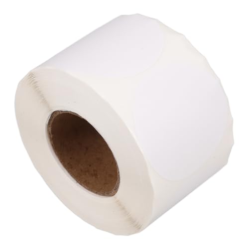 HIAKDOFT Runde Bedruckbare Haftetiketten Selbstklebende Große Aufkleber für Lagerorganisation Versand und Beschriftung Weiße Oberfläche Kompatibel mit Etikettendruckern HIAKDOFT Runde Bedruckbare Haftetiketten Selbstklebende Große Aufkleber für Lagerorganisation Versand und Beschriftung Weiße Oberfläche Kompatibel mit Etikettendruckern von HIAKDOFT