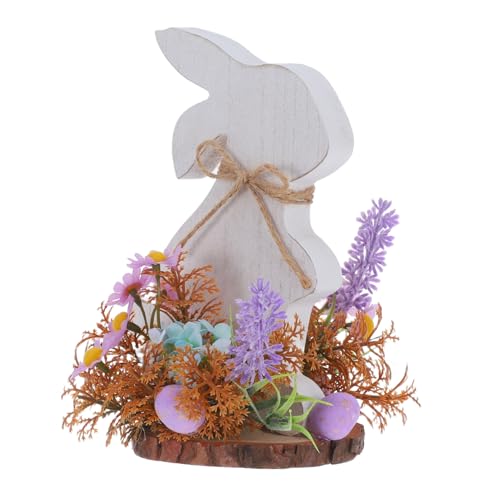 HIAKDOFT Rustikale Holzfigur Niedlicher Osterhase Tischdeko Für Fröhliche Frühlingsfeiern Handgefertigte Dekoration Im Landhausstil Für Osterzeit HIAKDOFT Rustikale Holzfigur Niedlicher Osterhase Tischdeko Für Fröhliche Frühlingsfeiern Handgefertigte Dekoration Im Landhausstil Für Osterzeit von HIAKDOFT