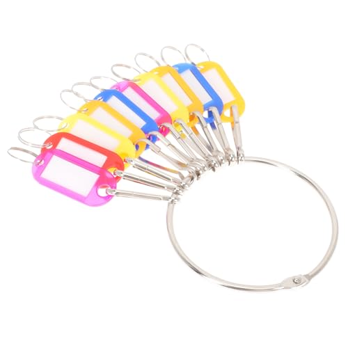 HIAKDOFT Schlüsselanhänger Edelstahl mit Beschreibbaren Weißen Etiketten Wiederverwendbare Schlüssel Gepäckmarkierer für Hotel Büro Zuhause Multifunktionale Schlüssel organizer Teiligem HIAKDOFT Schlüsselanhänger Edelstahl mit Beschreibbaren Weißen Etiketten Wiederverwendbare Schlüssel Gepäckmarkierer für Hotel Büro Zuhause Multifunktionale Schlüssel organizer Teiligem von HIAKDOFT