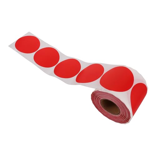 HIAKDOFT Selbstklebende Bunte Punktetiketten Roll Klebeaufkleber für Haushalt Büro Schule Vielseitig Verwendbar Praktische Beschriftung Aufkleber Rot HIAKDOFT Selbstklebende Bunte Punktetiketten Roll Klebeaufkleber für Haushalt Büro Schule Vielseitig Verwendbar Praktische Beschriftung Aufkleber Rot von HIAKDOFT