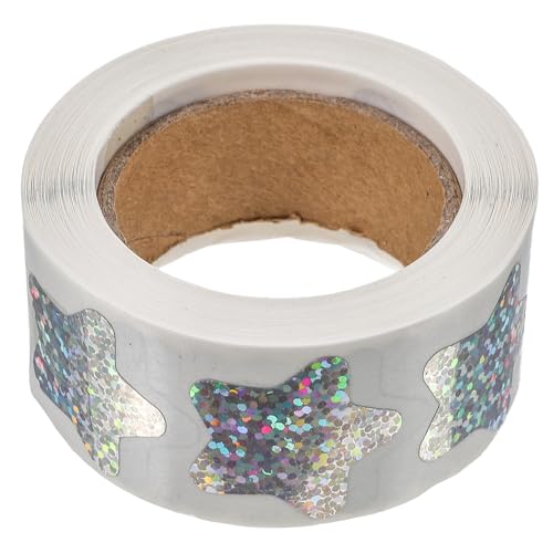 HIAKDOFT Selbstklebende Fünfzackige Sternaufkleber PVC Dekorative Label Sticker für Geschenkverpackung Party Kuchen Candy Bags Valentinstag Deko Basteln HIAKDOFT Selbstklebende Fünfzackige Sternaufkleber PVC Dekorative Label Sticker für Geschenkverpackung Party Kuchen Candy Bags Valentinstag Deko Basteln von HIAKDOFT