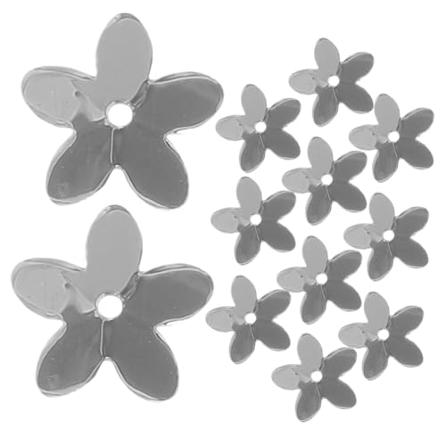 HIAKDOFT Silberfarbene Blumen pailletten PVC Fünfblättrige Dekorative Nähpailletten für DIY Bekleidung Schmuck Basteln und Aufnähen Wiederverwendbar und Langlebig HIAKDOFT Silberfarbene Blumen pailletten PVC Fünfblättrige Dekorative Nähpailletten für DIY Bekleidung Schmuck Basteln und Aufnähen Wiederverwendbar und Langlebig von HIAKDOFT