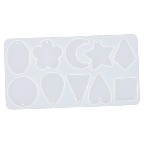 HIAKDOFT Silikon Anhängerform für DIY Schmuck Gießen Wiederverwendbar Verschleißfest Transparent mit Herz Muster Geeignet für Epoxidharz und Bastelzubehör HIAKDOFT Silikon Anhängerform für DIY Schmuck Gießen Wiederverwendbar Verschleißfest Transparent mit Herz Muster Geeignet für Epoxidharz und Bastelzubehör von HIAKDOFT