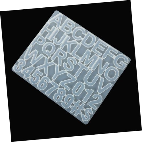 HIAKDOFT Silikon Schmuckanhänger Form Alphabet Zahlen DIY Gießform Epoxidharz Basteln Flexibel Wiederverwendbar Kreativ für Anhänger Schmuckherstellung Geschenkideen HIAKDOFT Silikon Schmuckanhänger Form Alphabet Zahlen DIY Gießform Epoxidharz Basteln Flexibel Wiederverwendbar Kreativ für Anhänger Schmuckherstellung Geschenkideen von HIAKDOFT